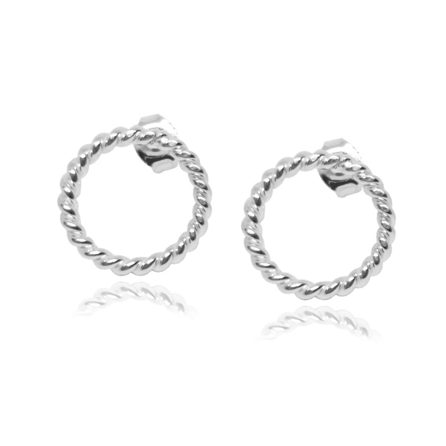 Broqueles | AnanteJoyeria Broqueles Bejuco Plata