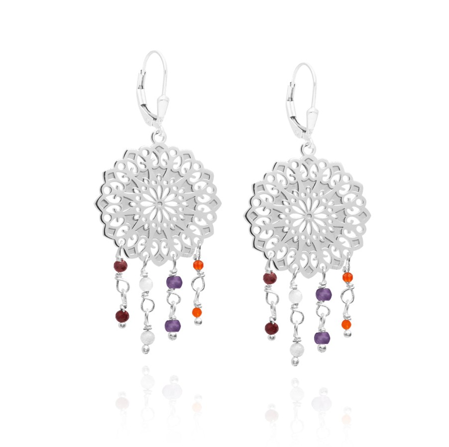 Aretes | AnanteJoyeria Aretes Largos Gerbera