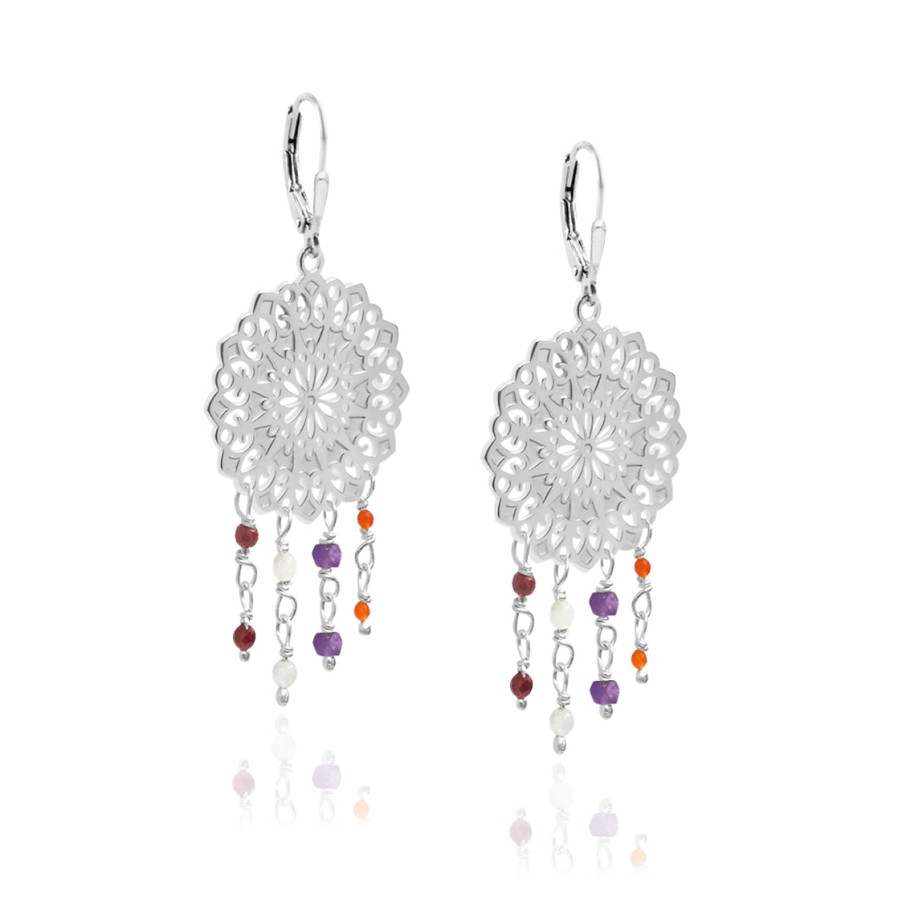 Aretes | AnanteJoyeria Aretes Largos Gerbera